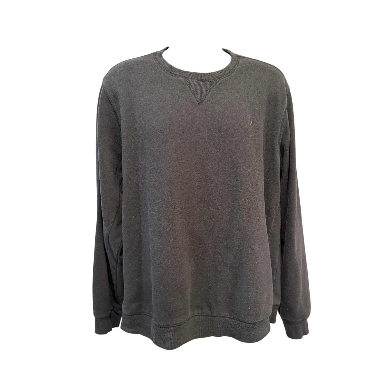 G.H. Bass & Co. Black Fleece Crewneck Sweatshirt XXL Workwear Pullover