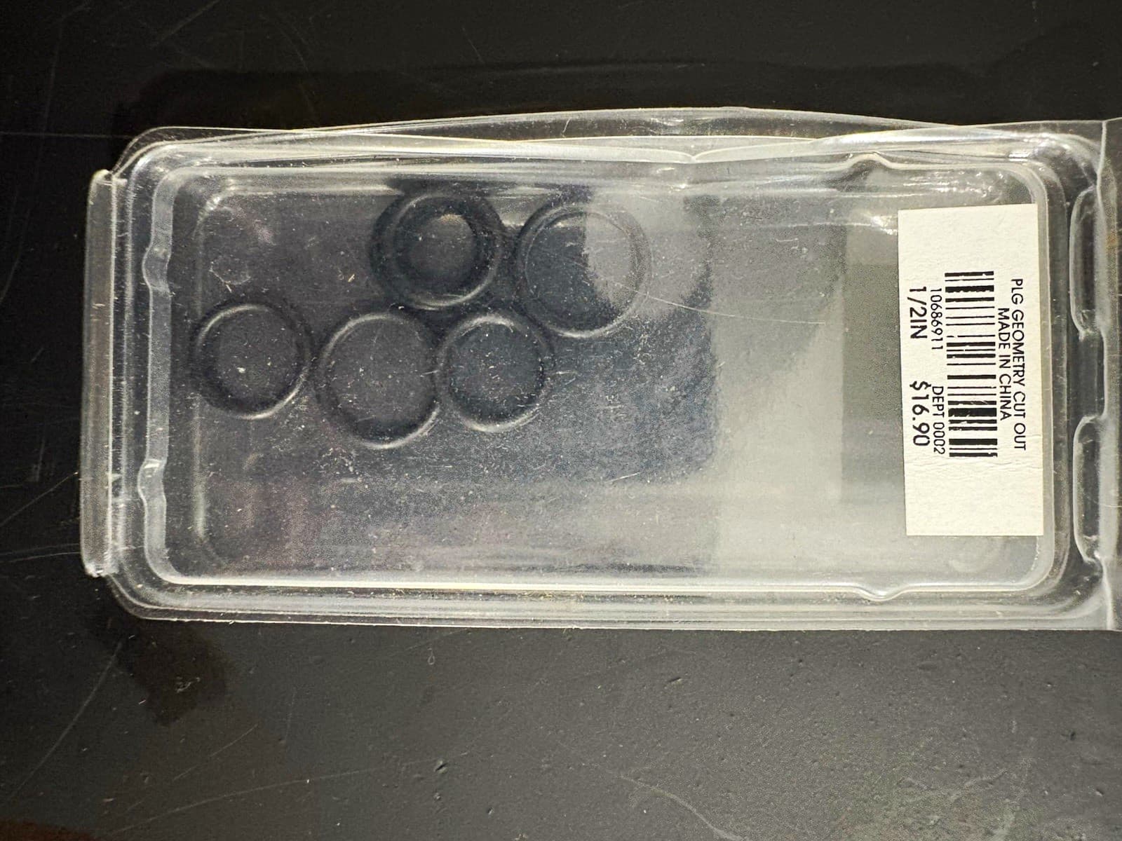 C.S.D. Geometrics DEP10002 1/2IN Rubber O-Ring Seal, Model 1/2IN
