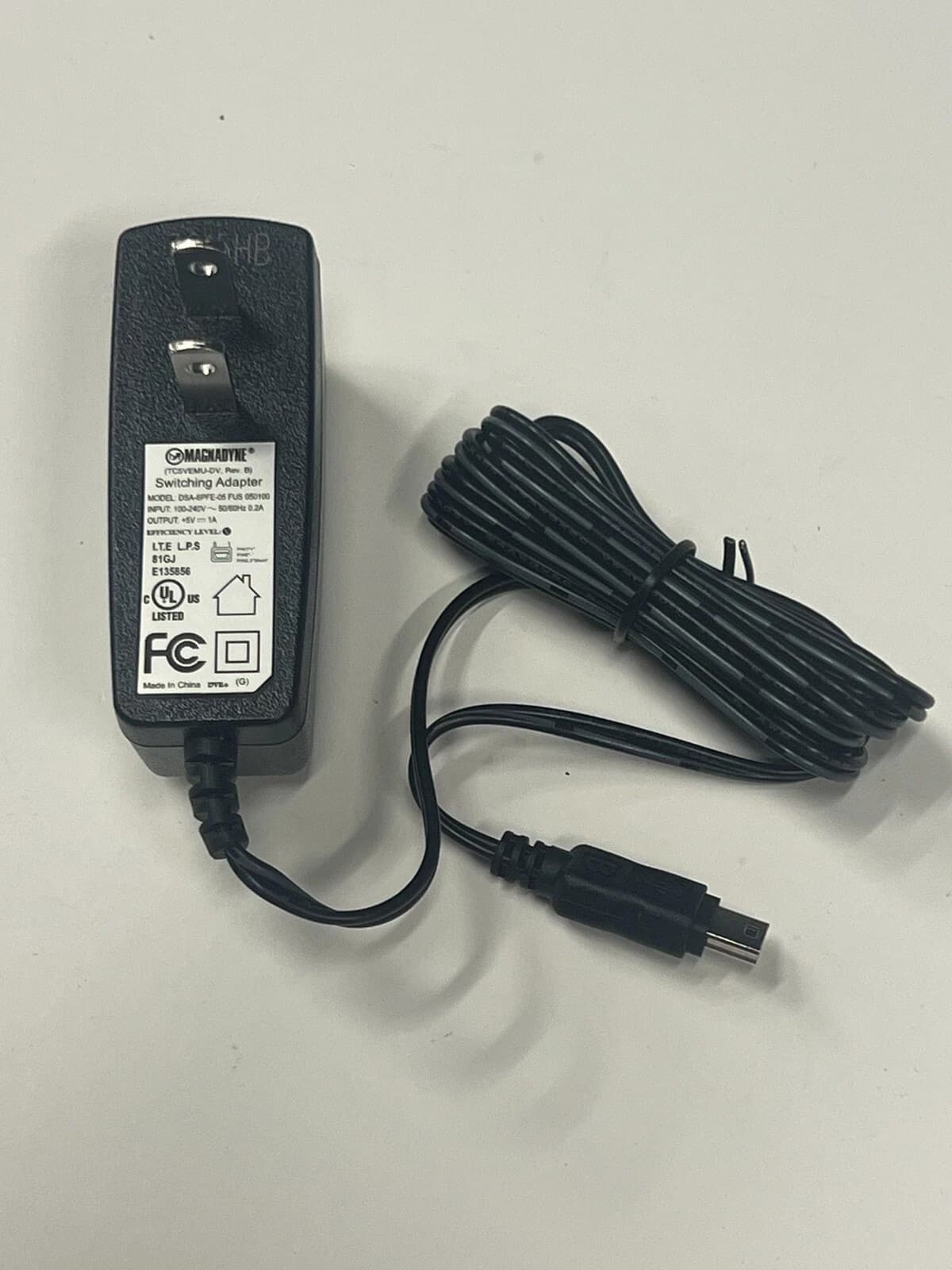 Wall Mini USB Charger 5V 5 Volt 1A 1000mA 5V1A 5-pin AC Power Supply Adapter MP3
