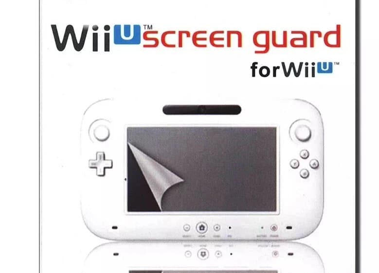 X2 Pegly Protective Screen Film For Wii U Brand New 7E. 4 pcs