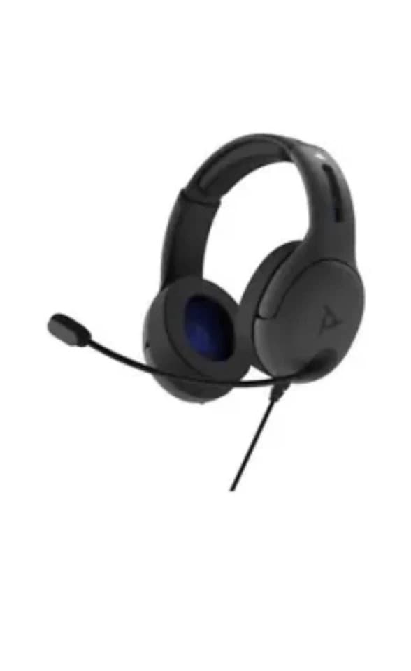 PDP Gaming LVL50 Wired Stereo Gaming Headset for PlayStation PS4, Black