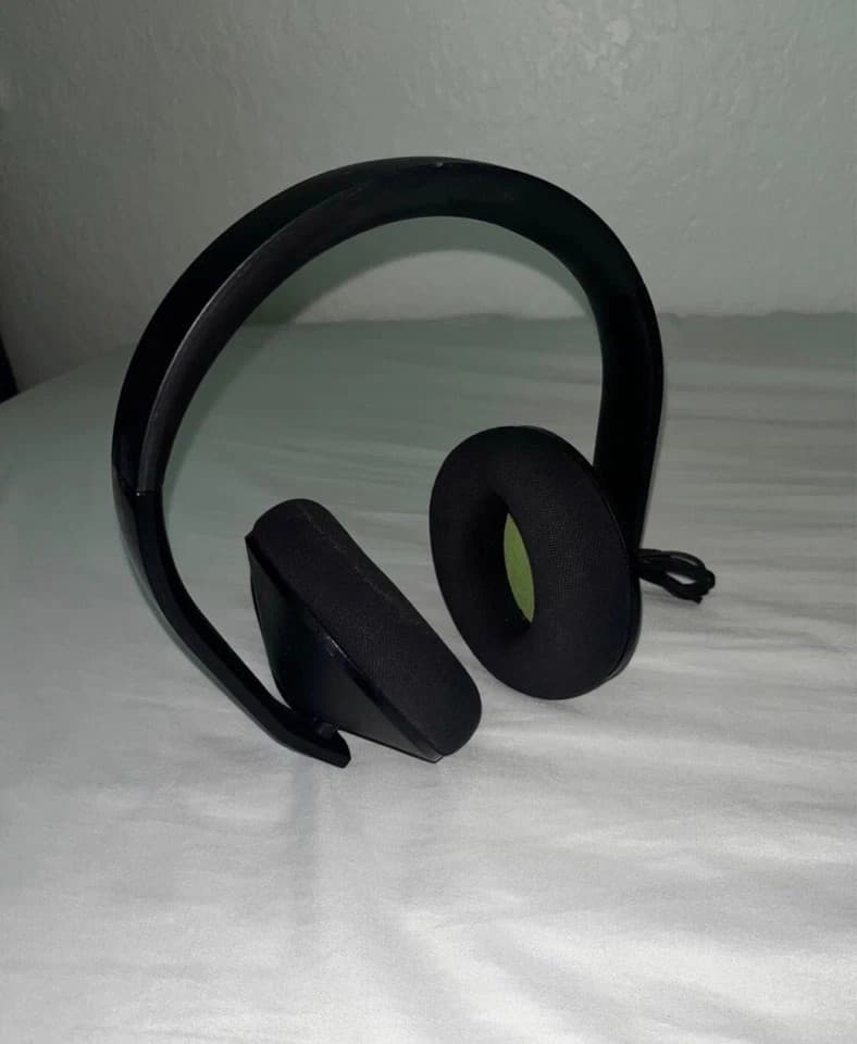 Original OEM Microsoft Xbox One Stereo Headset Black 1910 w/ Microphone MIC