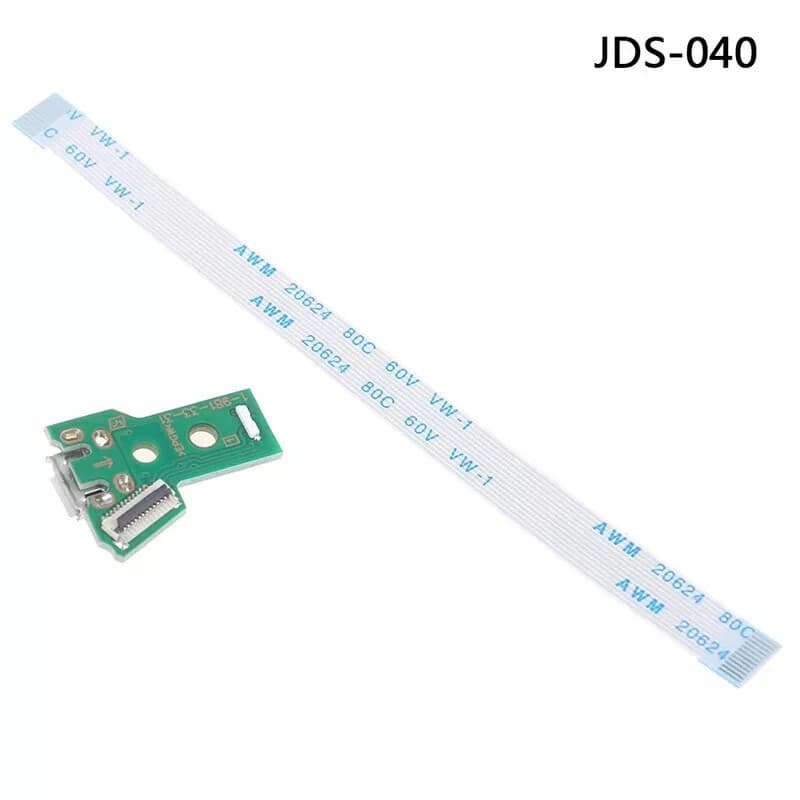 USB Charging Port Socket Circuit Board 12Pin JDS 011 030 040 For PS4 ControY`xb