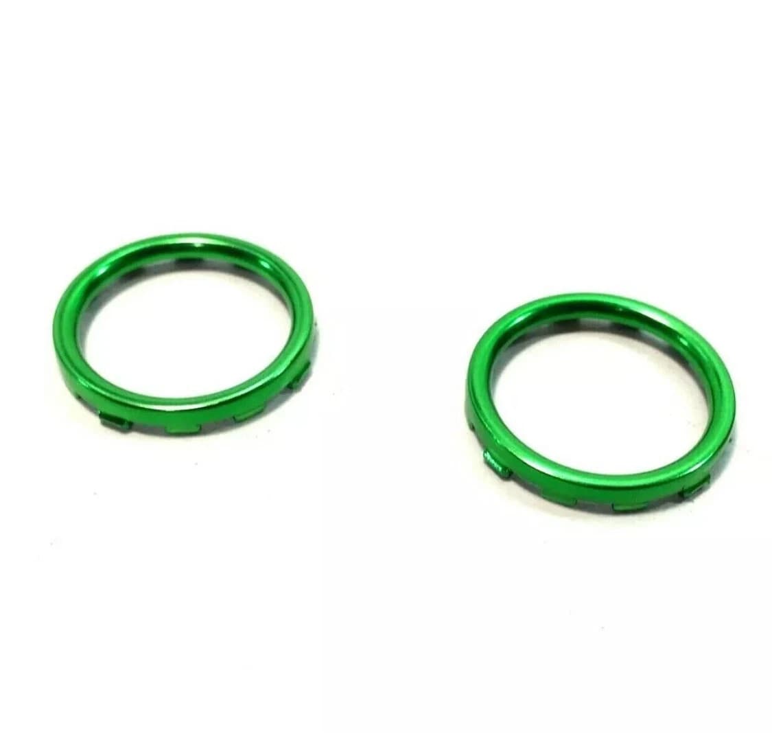 GENUINE PowerA GREEN THUMBSTICK RING COVERS for Fusion Pro XBox One Controller