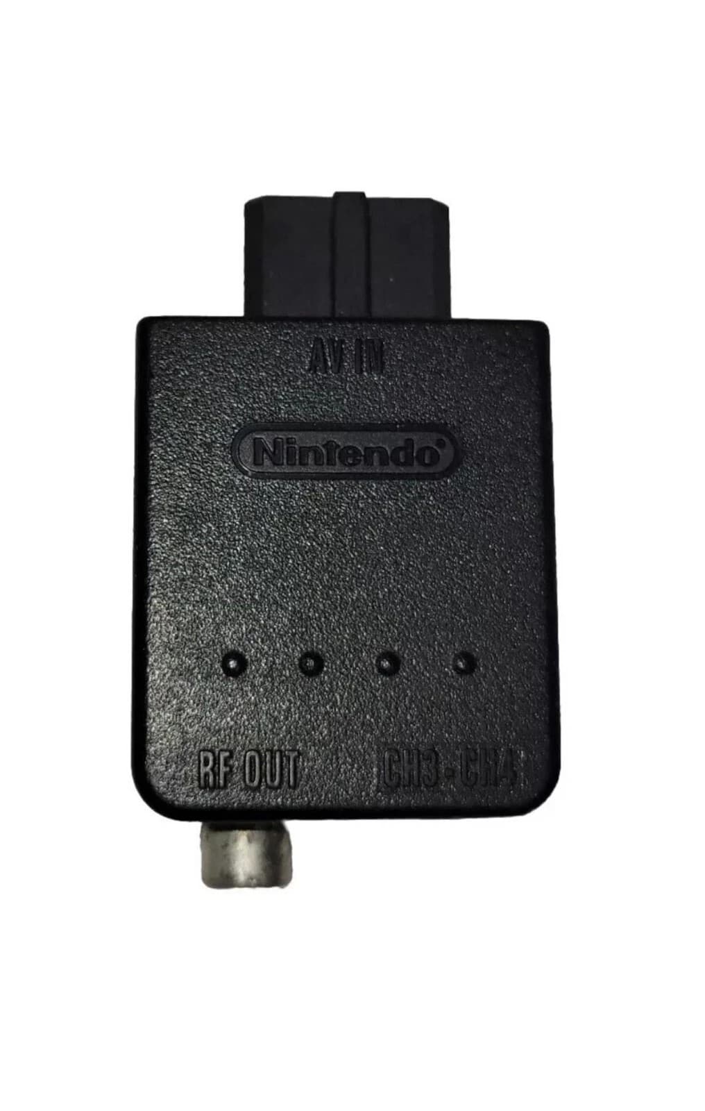 RF Modulator Nintendo 64 N64 NUS-003 (USA) OEM Authentic A/V Adaptor Video Games