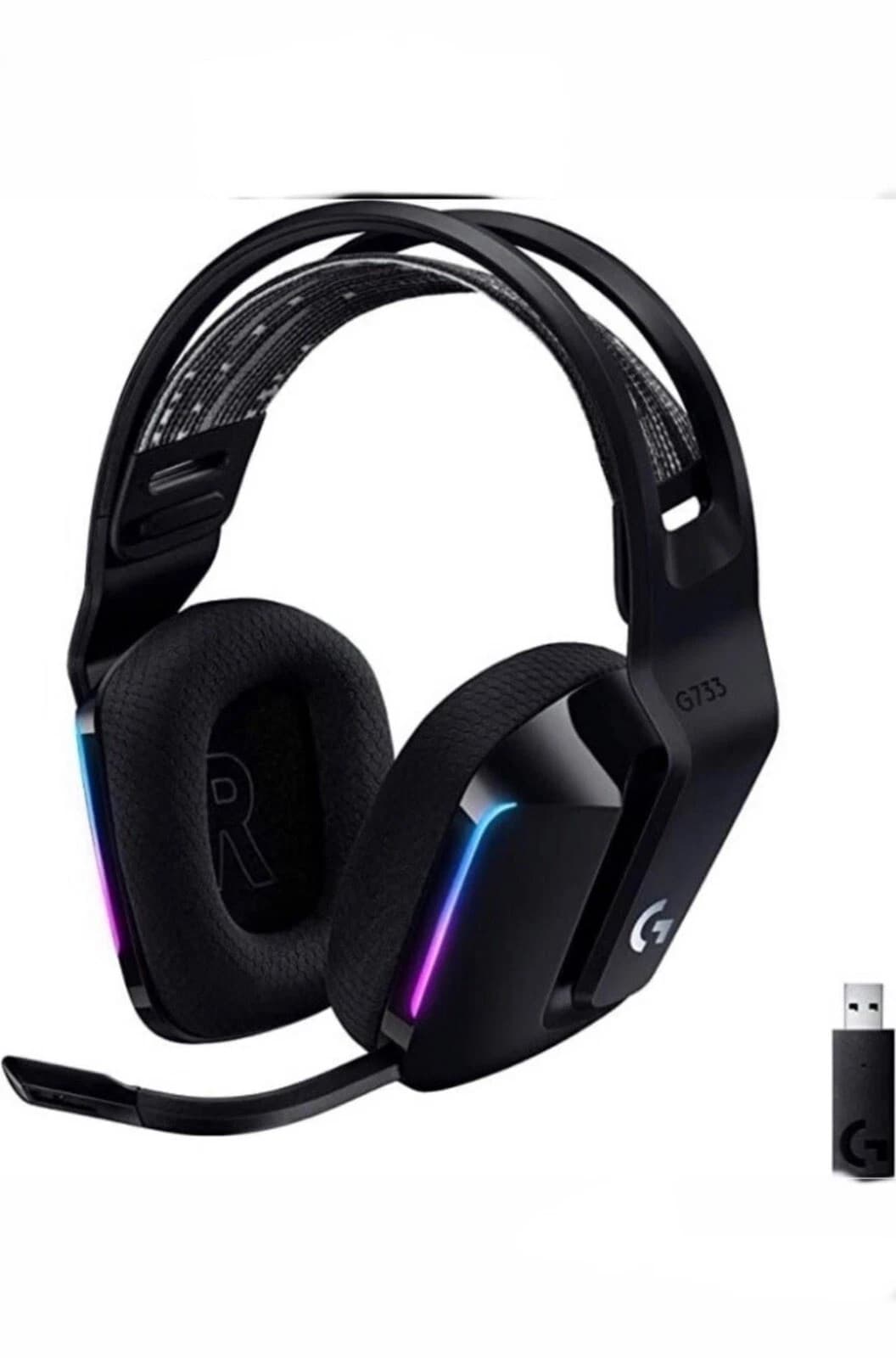 Logitech Lightspeed G733 Wireless RGB Gaming Headset Black 981-000863