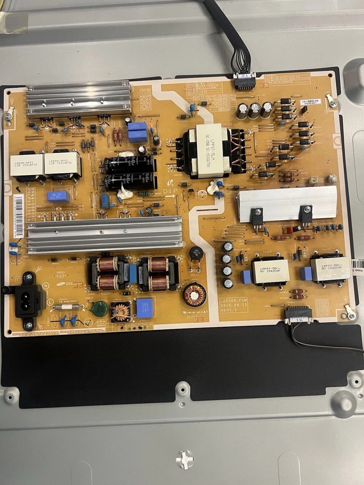 Samsung UN65JU650DF Power Supply Board UN65JU650D UN65JU650DFXZA a150
