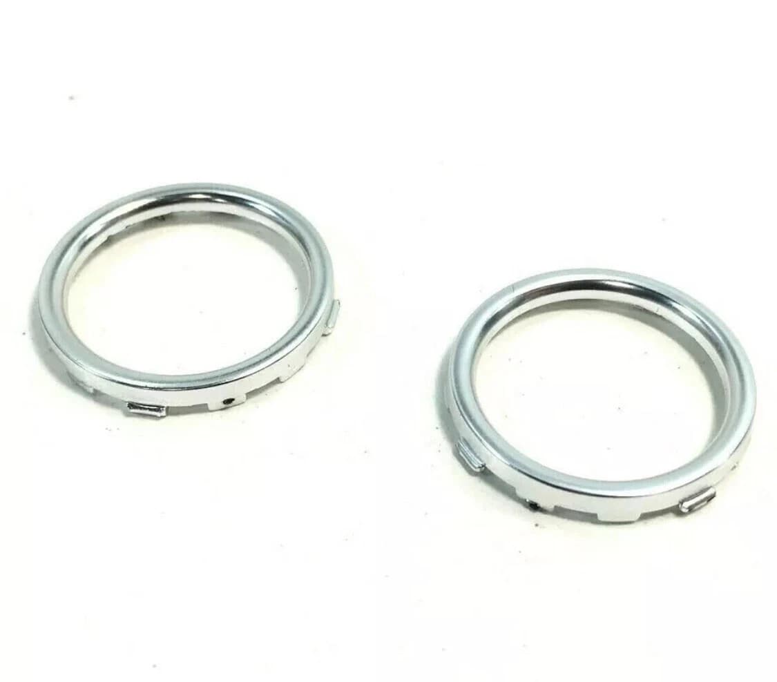GENUINE PowerA SILVER THUMBSTICK RING COVERS for Fusion Pro XBox One Controller