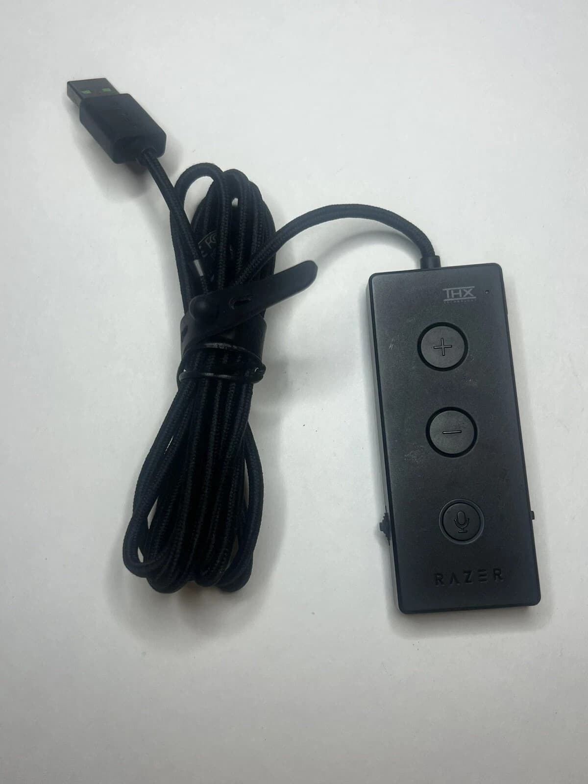 Genuine Razer RC30-0205 THX USB Audio Volume Controller 3.5mm Port (Black)