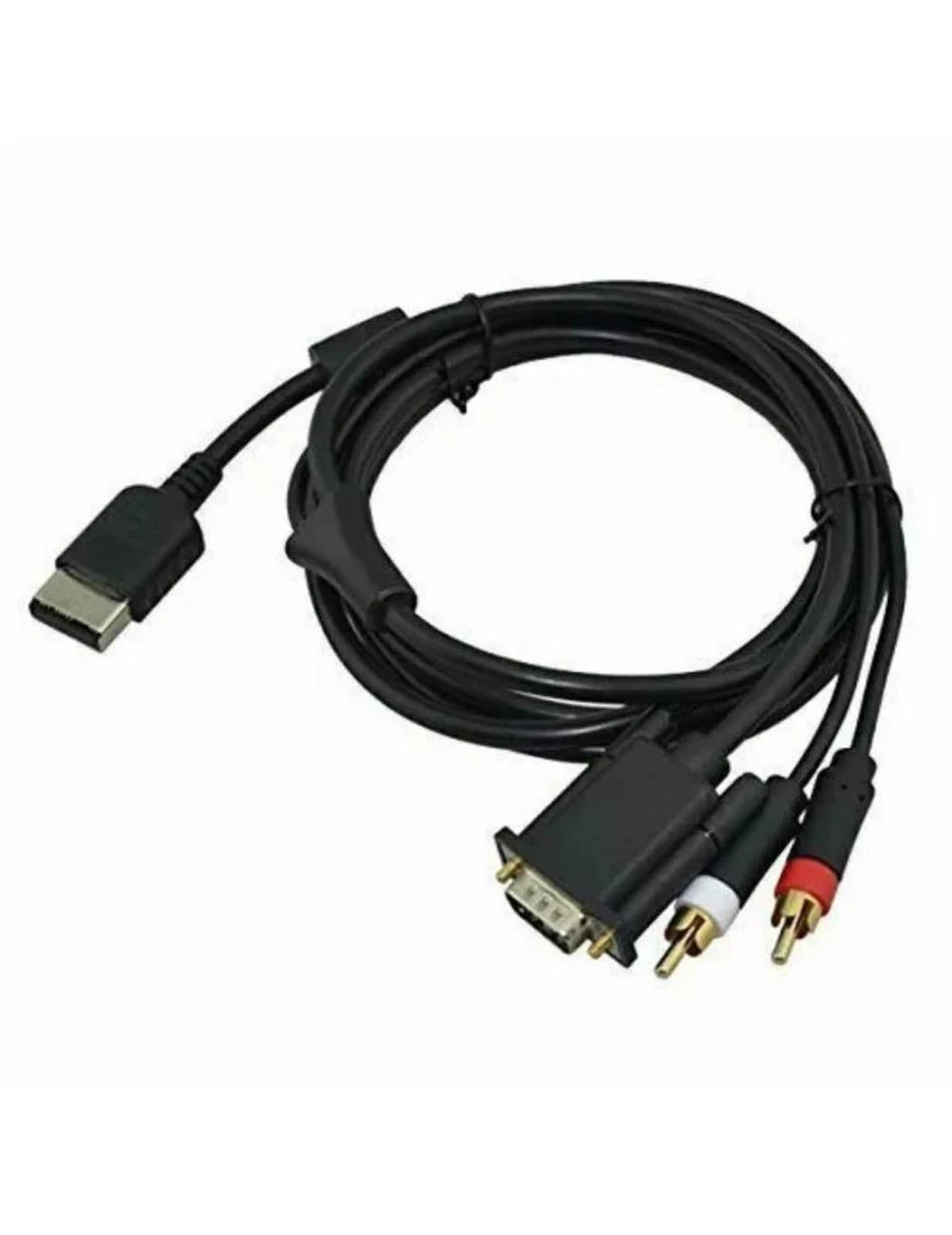 SEGA Dreamcast VGA High Definition Cable RCA Sound Adapter HD box PAL NTSC NEW