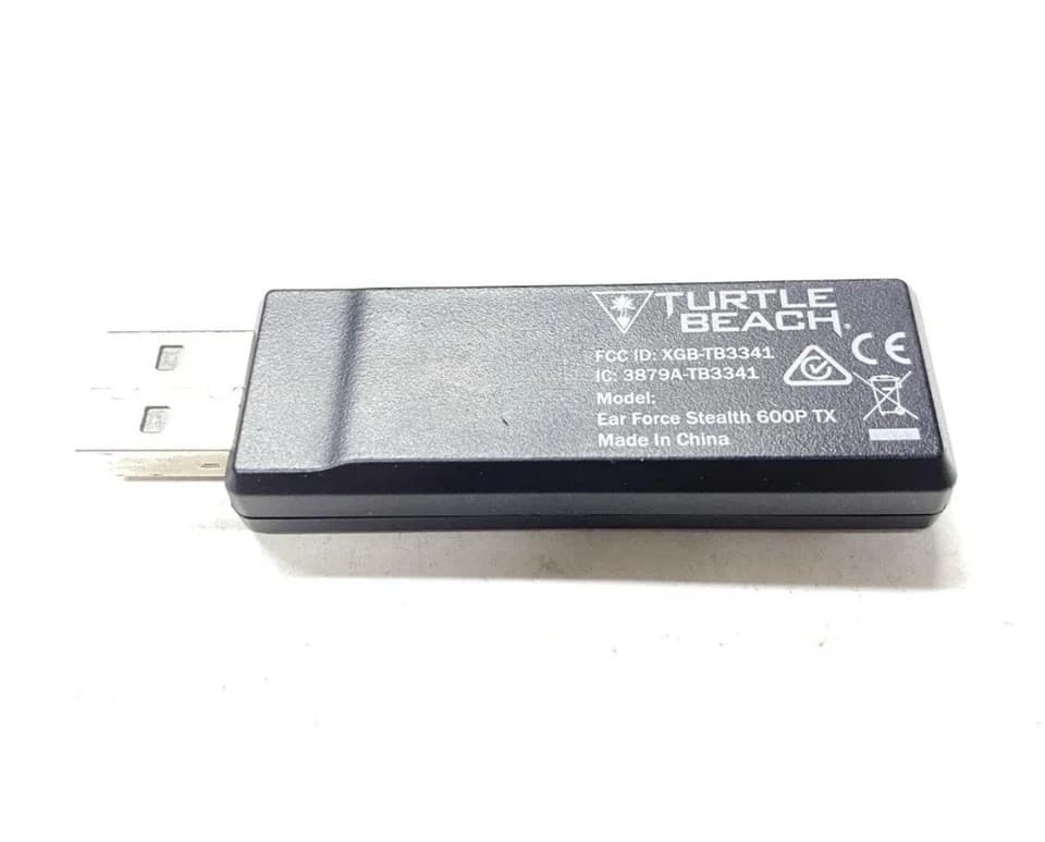Genuine Turtle Beach Ear Force Stealth 600P TX (PS4) USB Dongle Transmitter - VG
