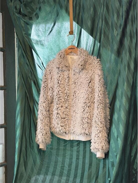 &merci Teddy Bear Fuzzy Jacket