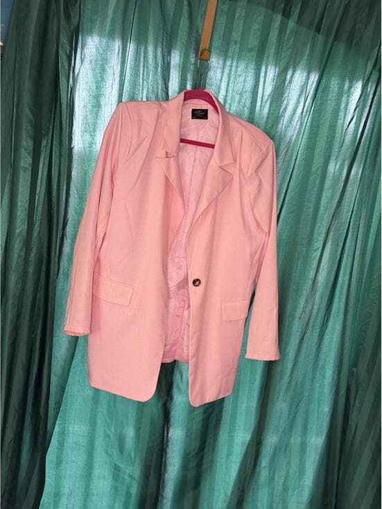 Milk & Honey Pink Blazer Outerwear - Chic & Comfy