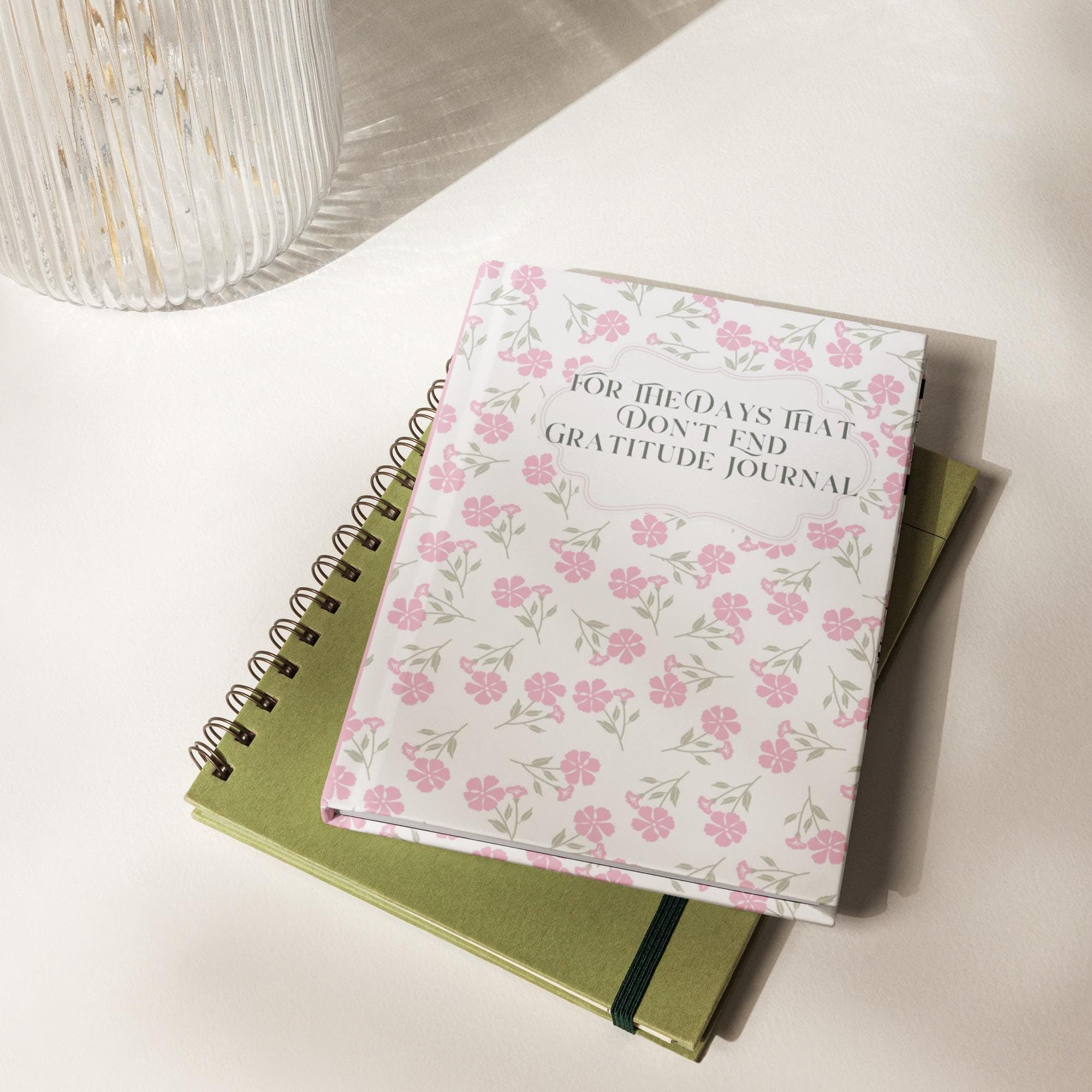 Floral Hardcover Gratitude Journal – Chronic Illness & Faith