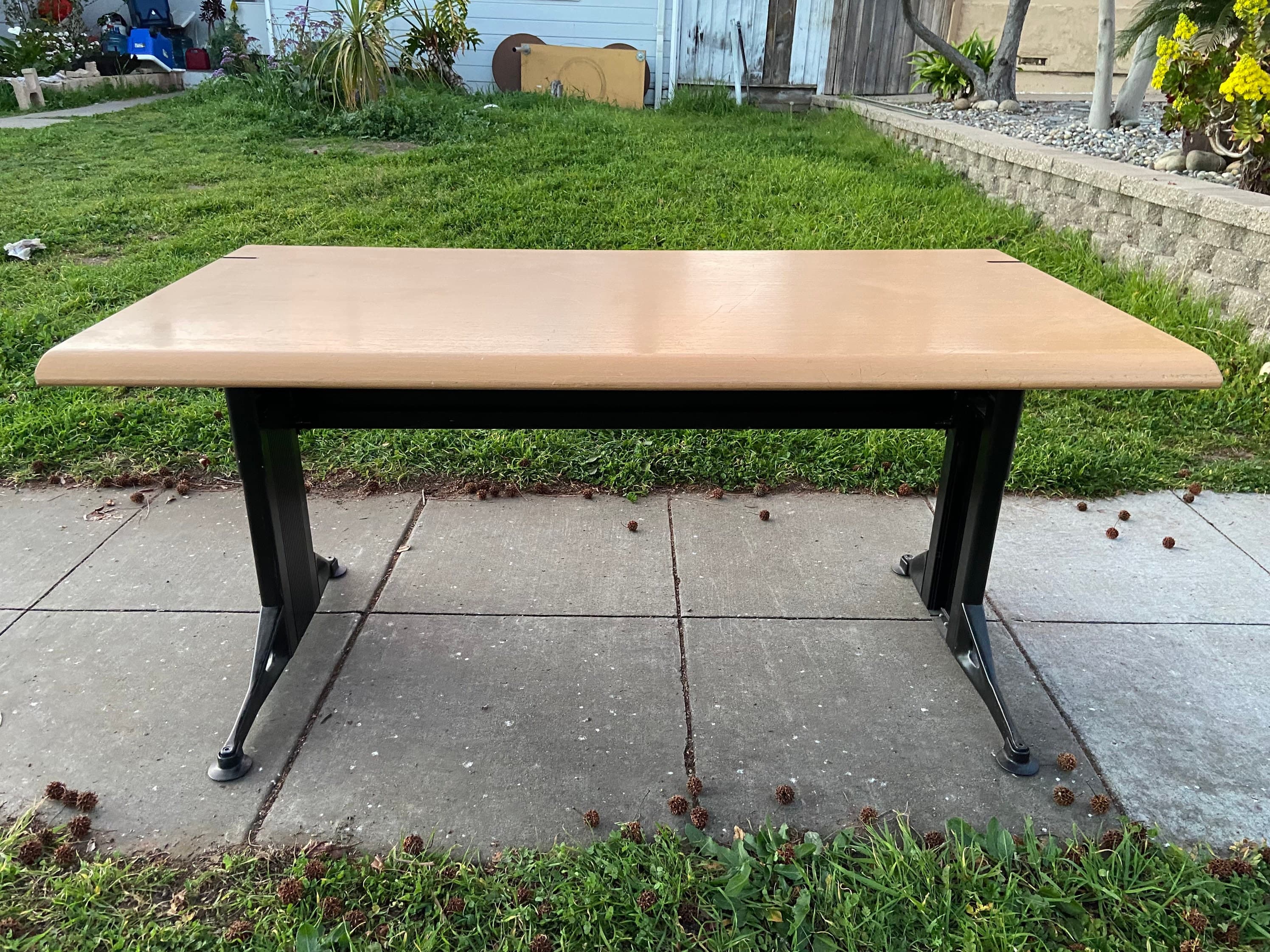 Vintage Herman Miller office desk - Image 1