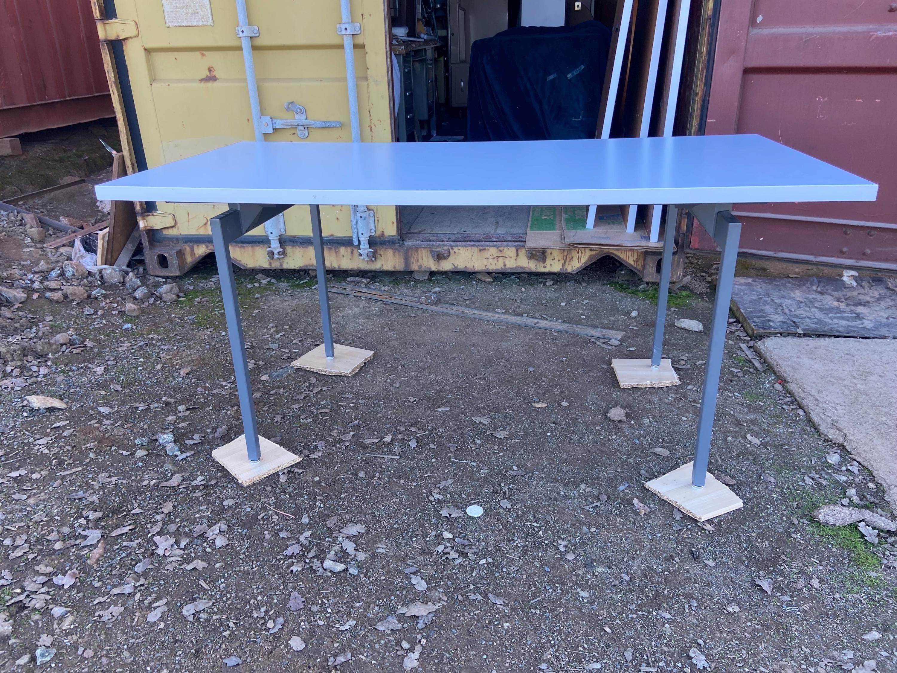 knoll antenna desk computer table - Image 1