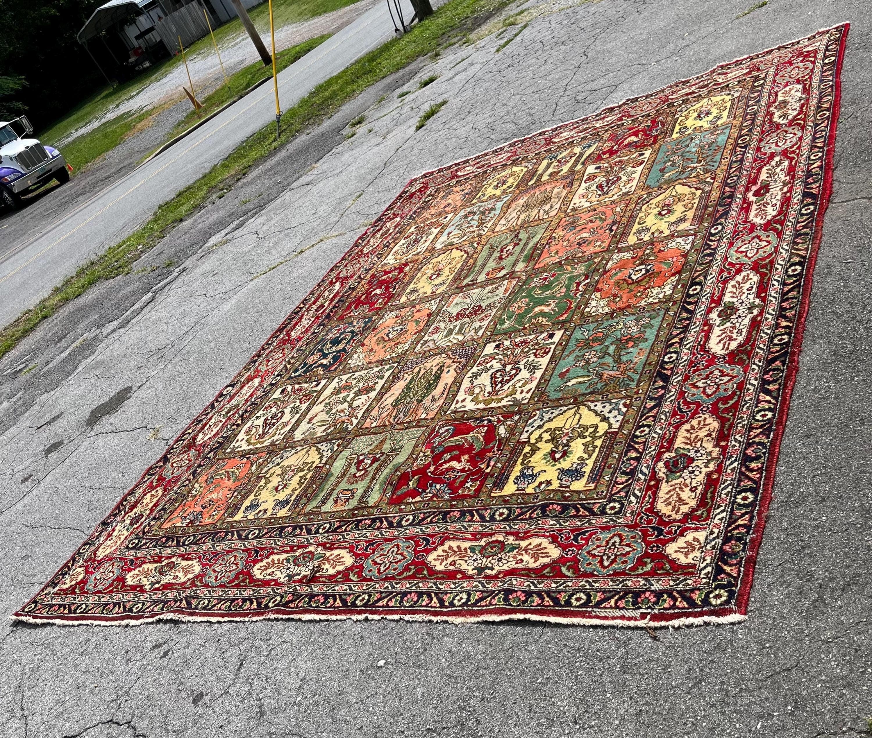 Persian Garden or Story Rug