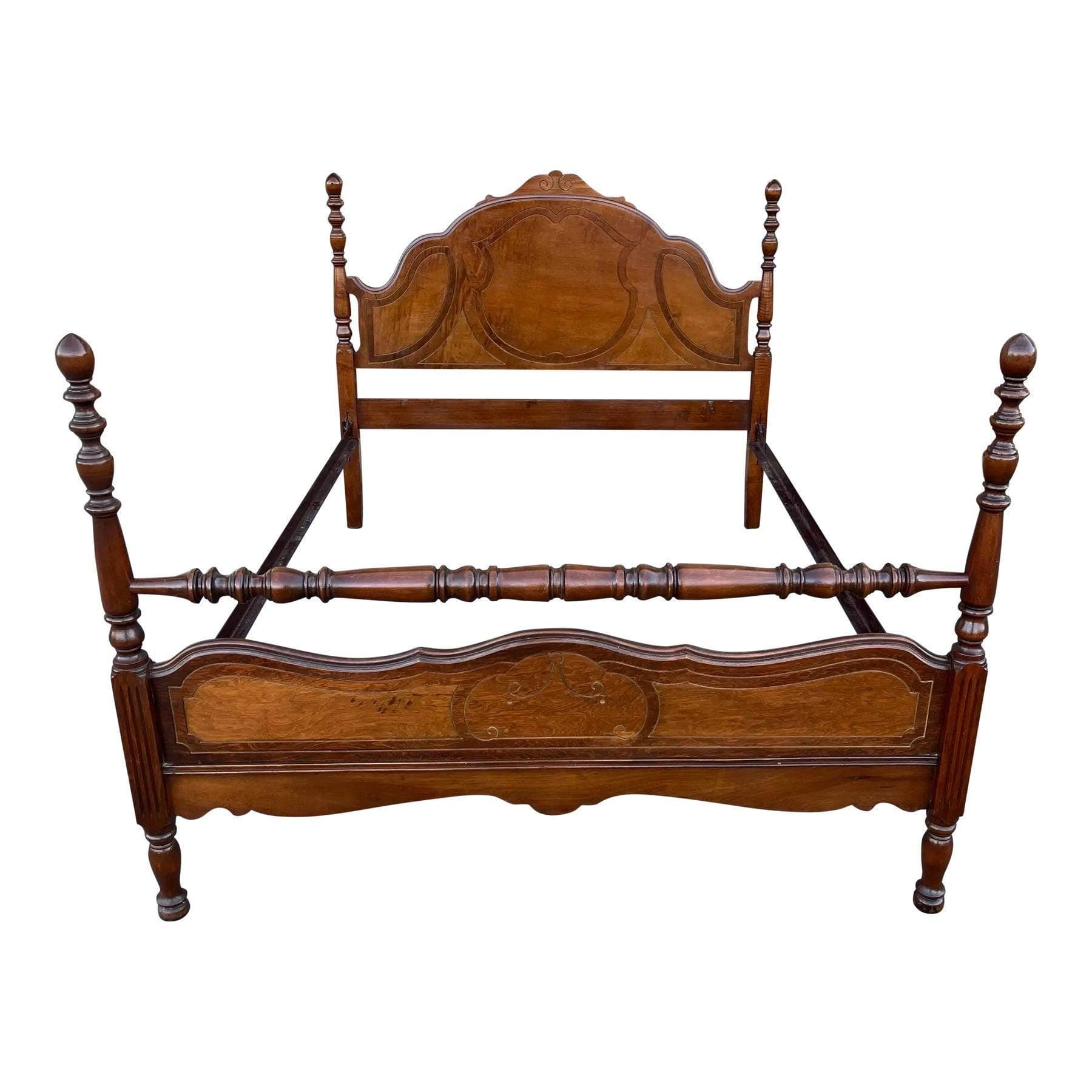 Depression Era Full Size Poster Bed - Image 1