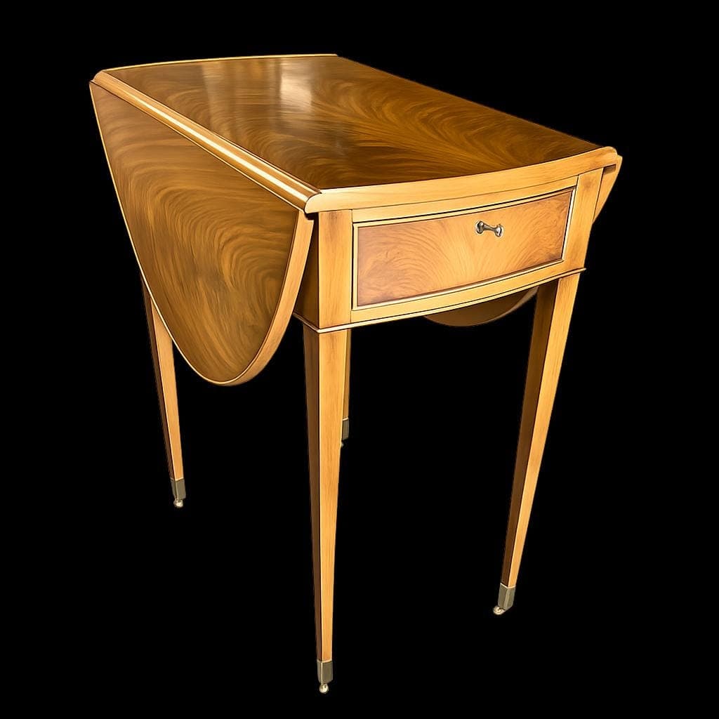 Drop Leaf Side Table by Bollier & Company by Decca