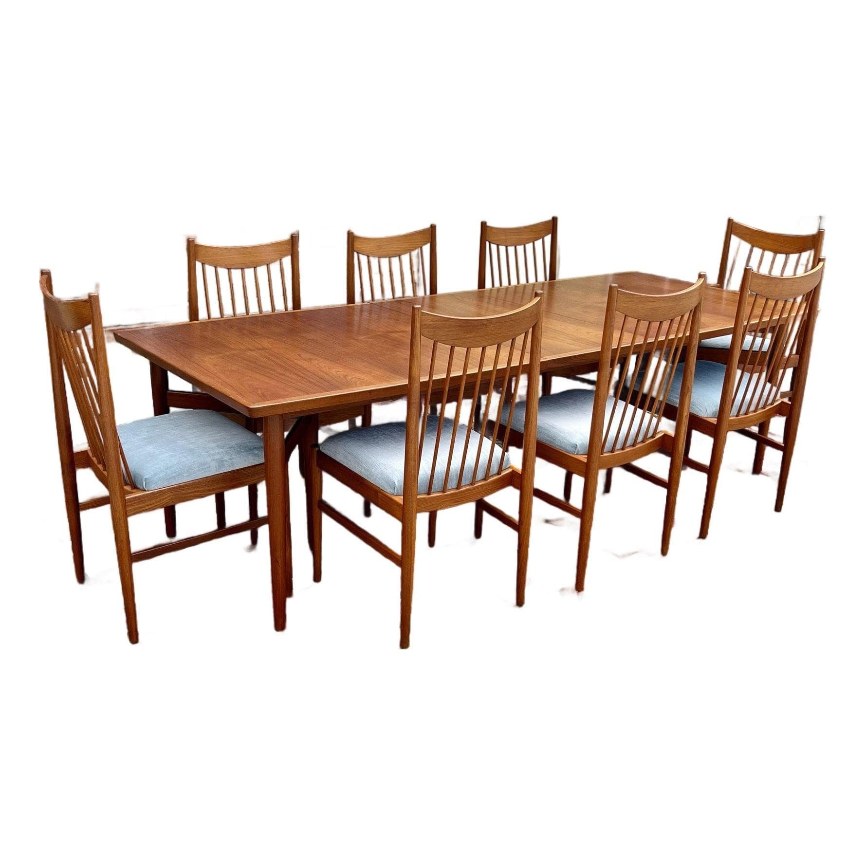 Sibast Danish Dining Room Table and 8 Chairs