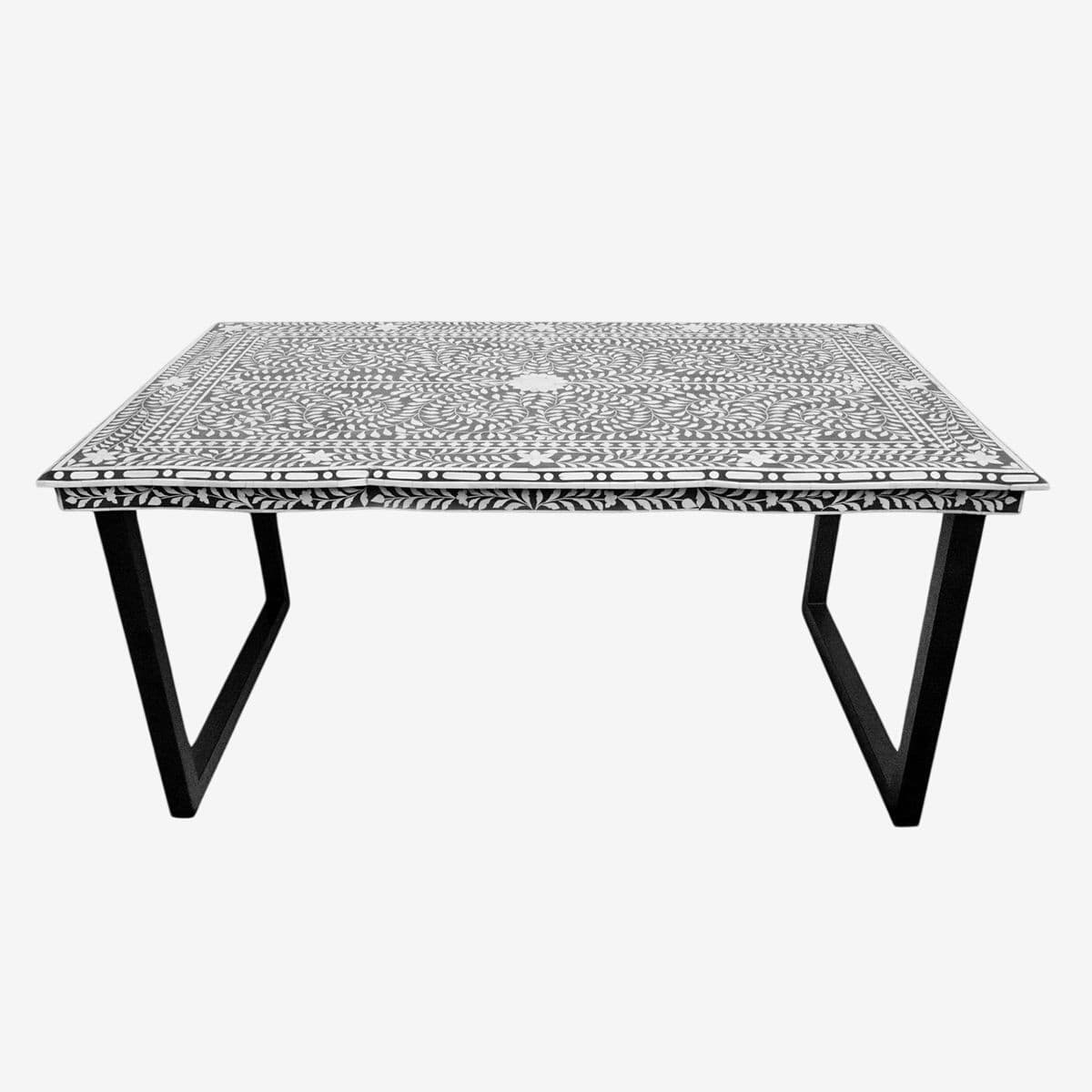 Inlay Black & White Desk - Image 1