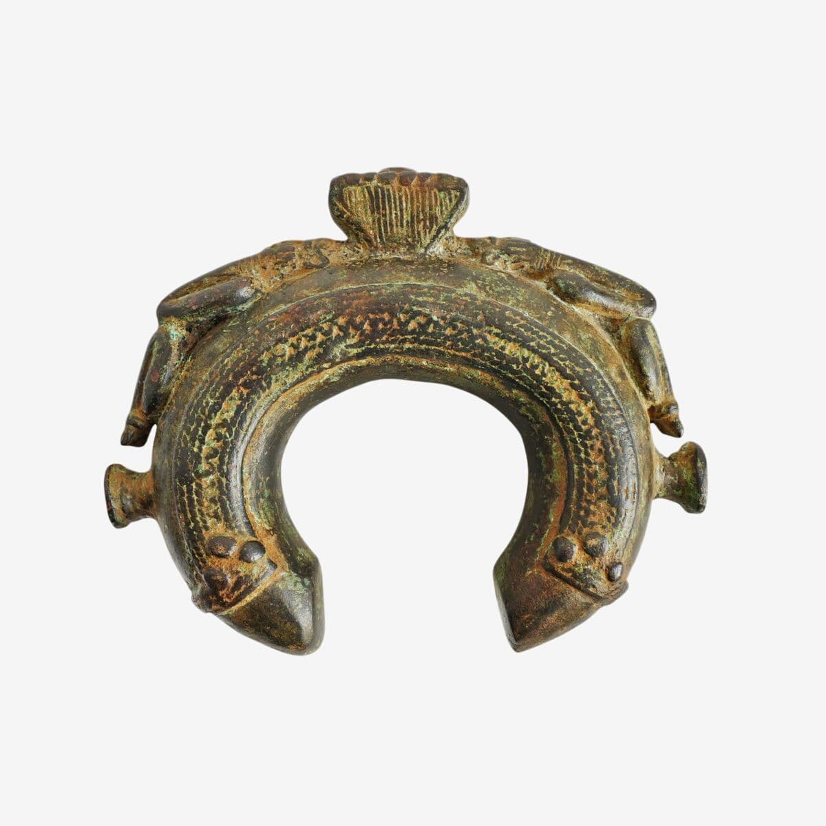 Rare Bronze Dogon Mali Wrist Cuff - Image 1