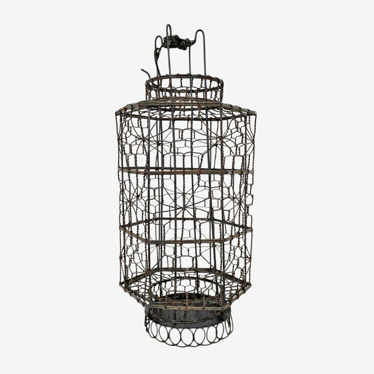Wire Heibe Candle Lantern Small - Image 1
