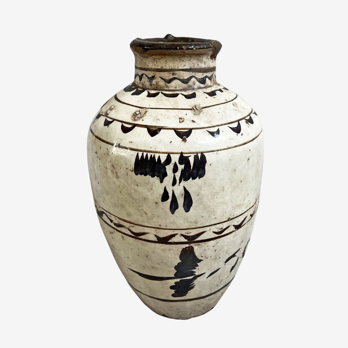 Antique Cizhou Pottery Small - Image 1