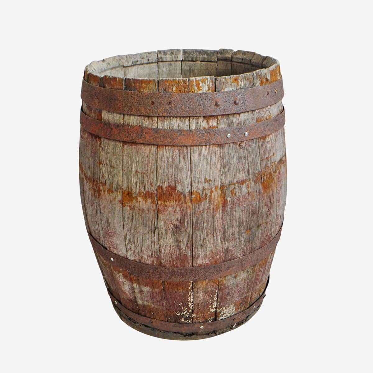 Antique Wood Barrel - Image 1