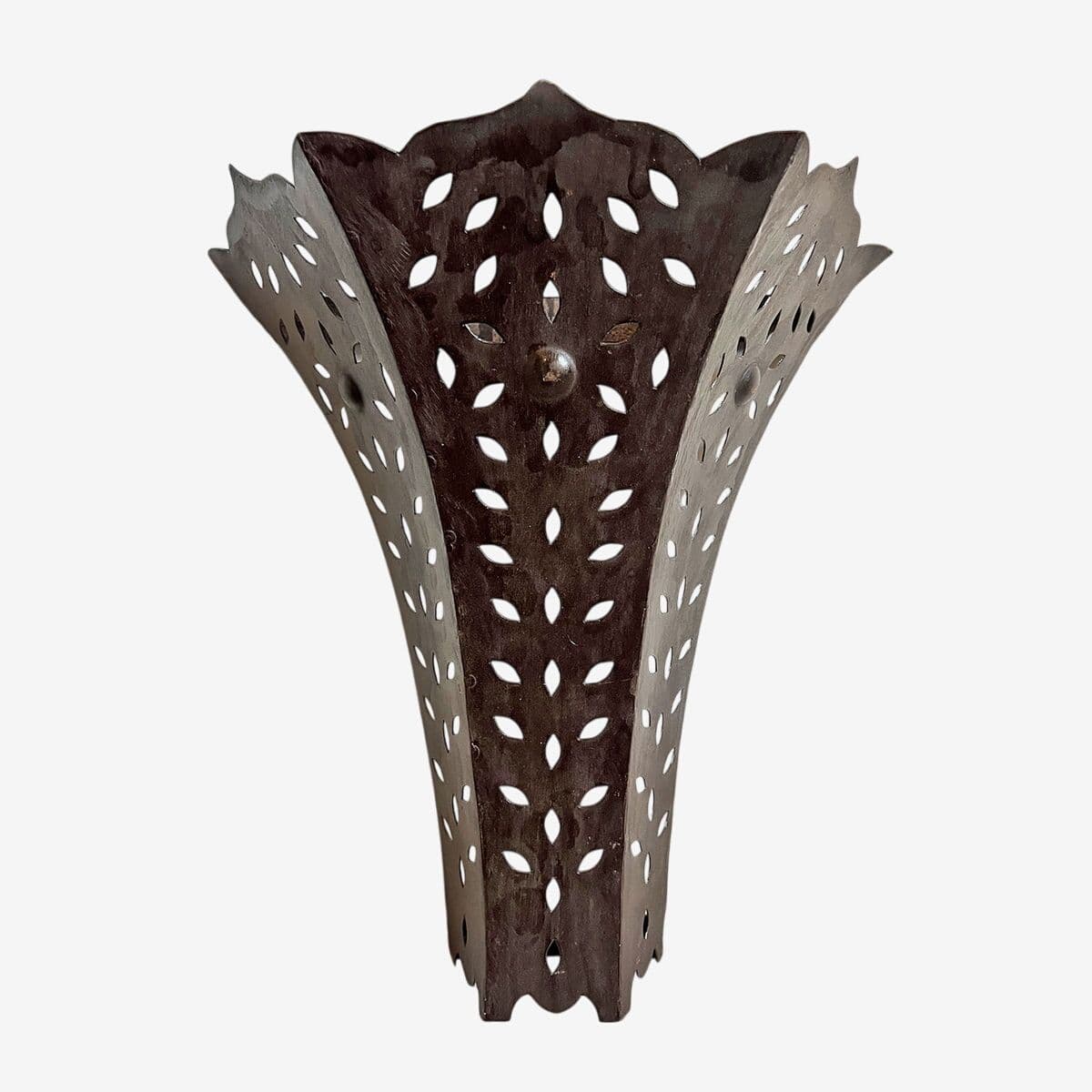 Iron Fan Wall Sconce - Image 1