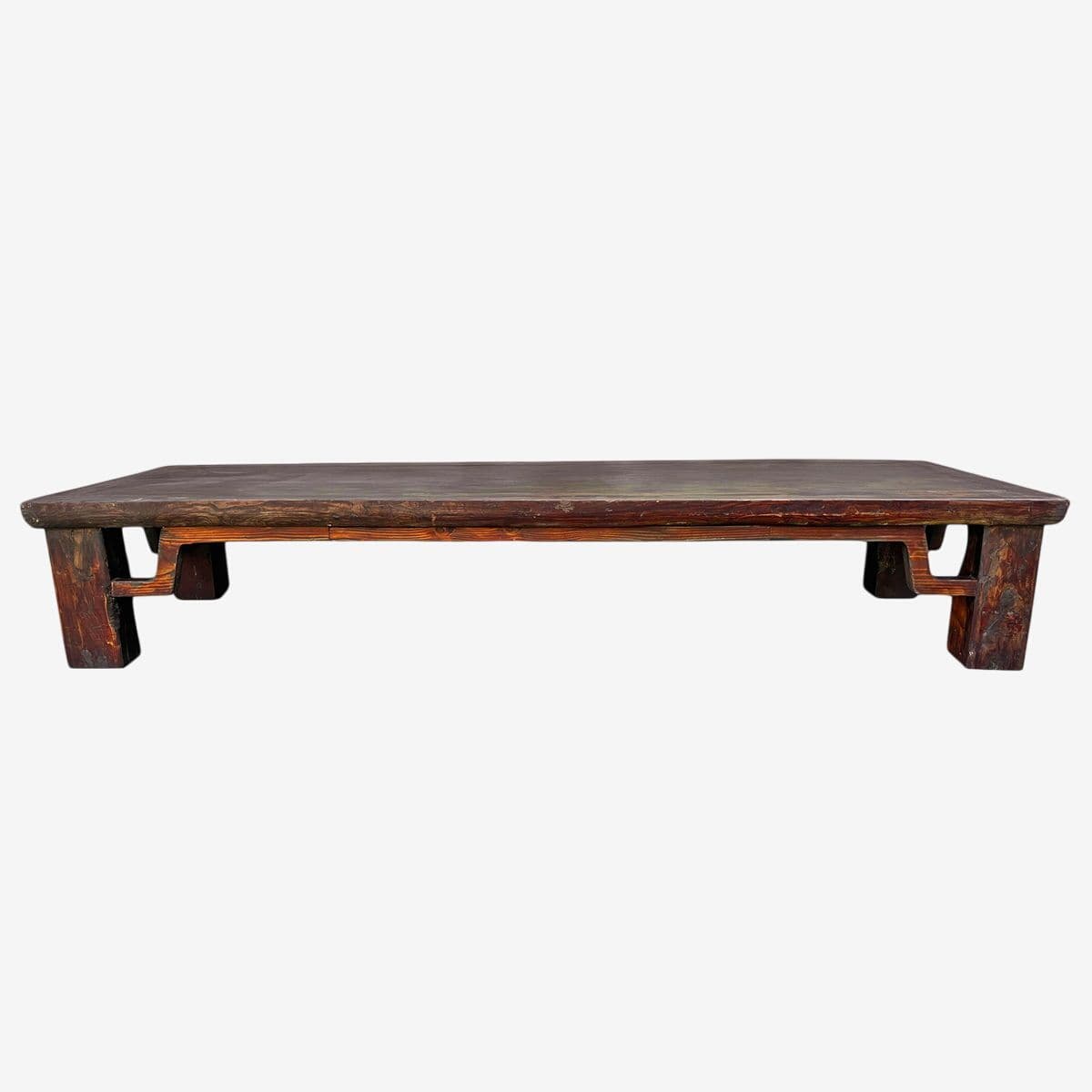 Antique Large Low Monk Table - Image 1
