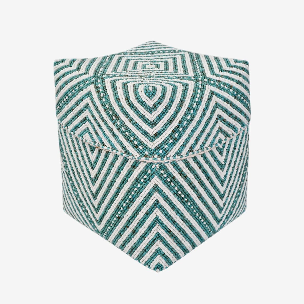 Beaded Bamboo Box Large - Image 1