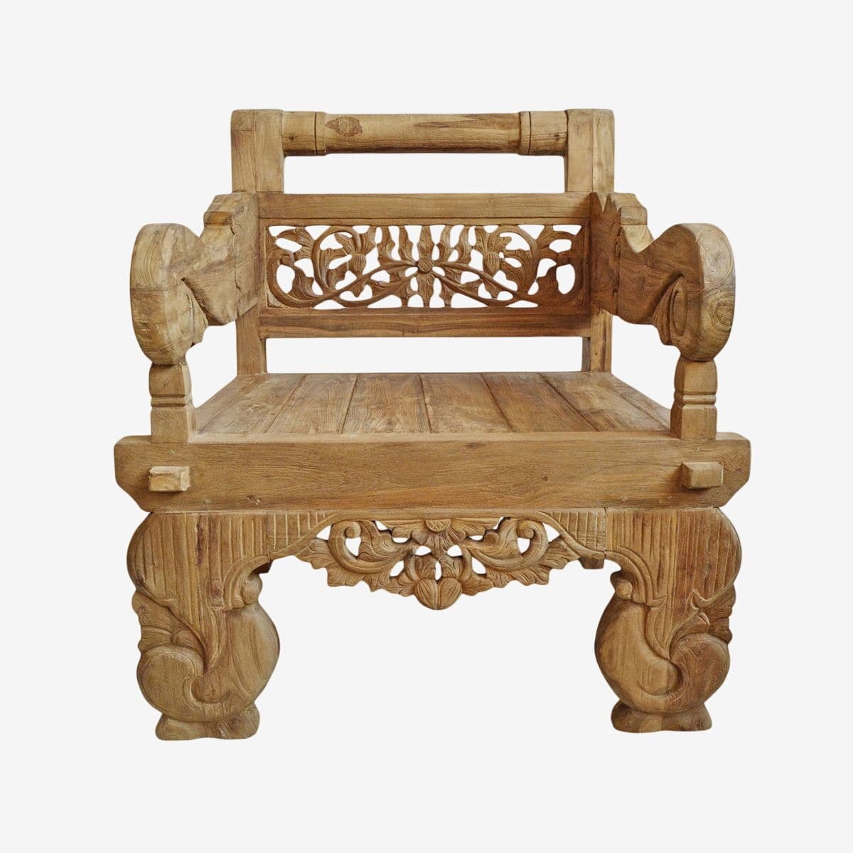 Outdoor Bali Roll Back Arm Chair - Image 1