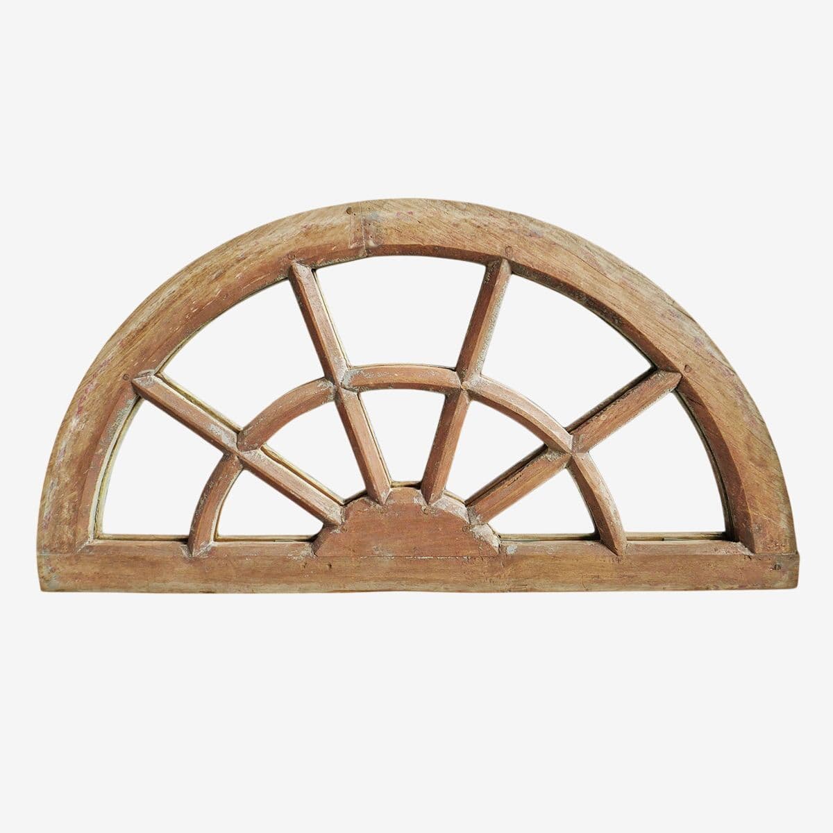 Antique Window Transom Arch Mirror - Image 1