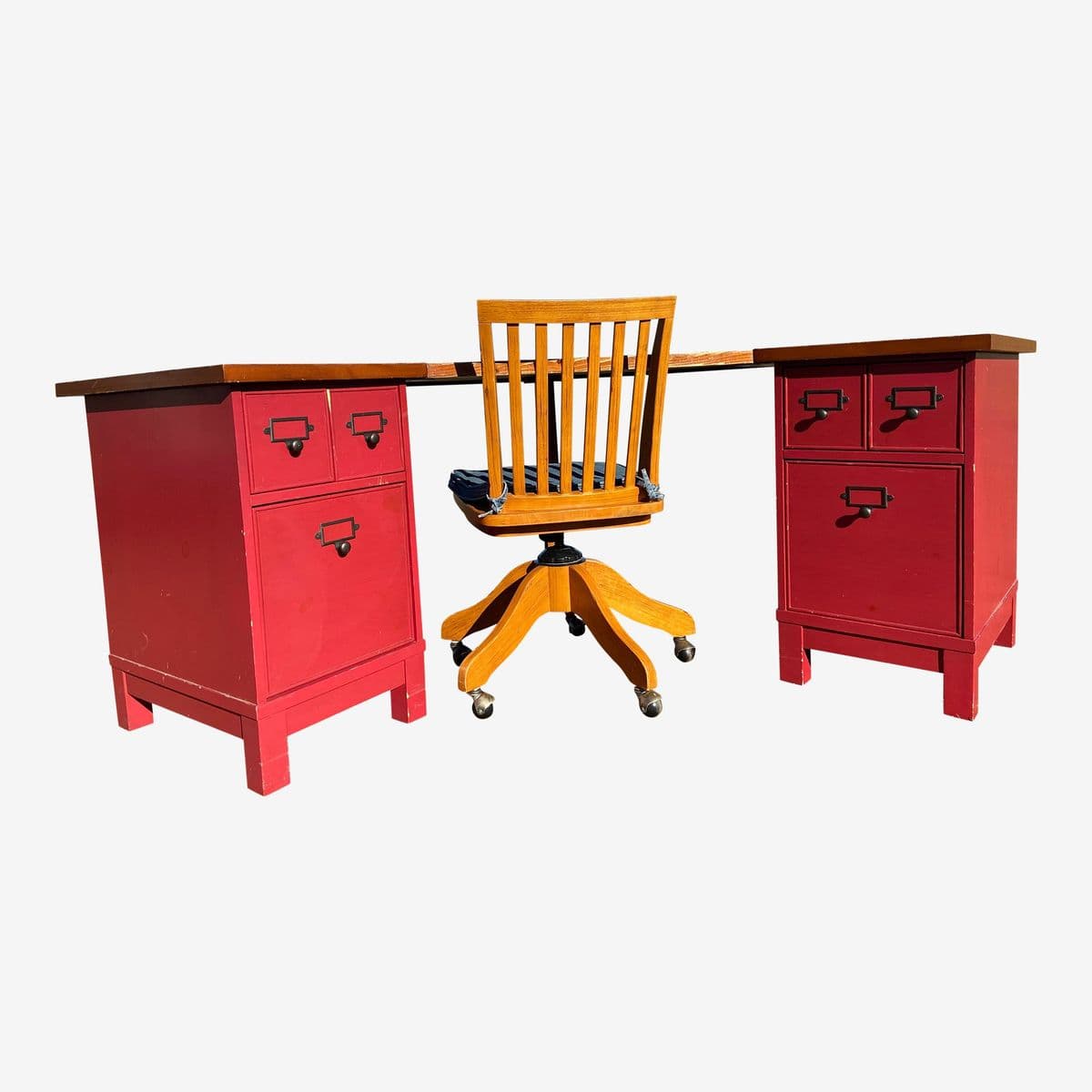 Pottery Barn Desk Set of 3 - Image 1