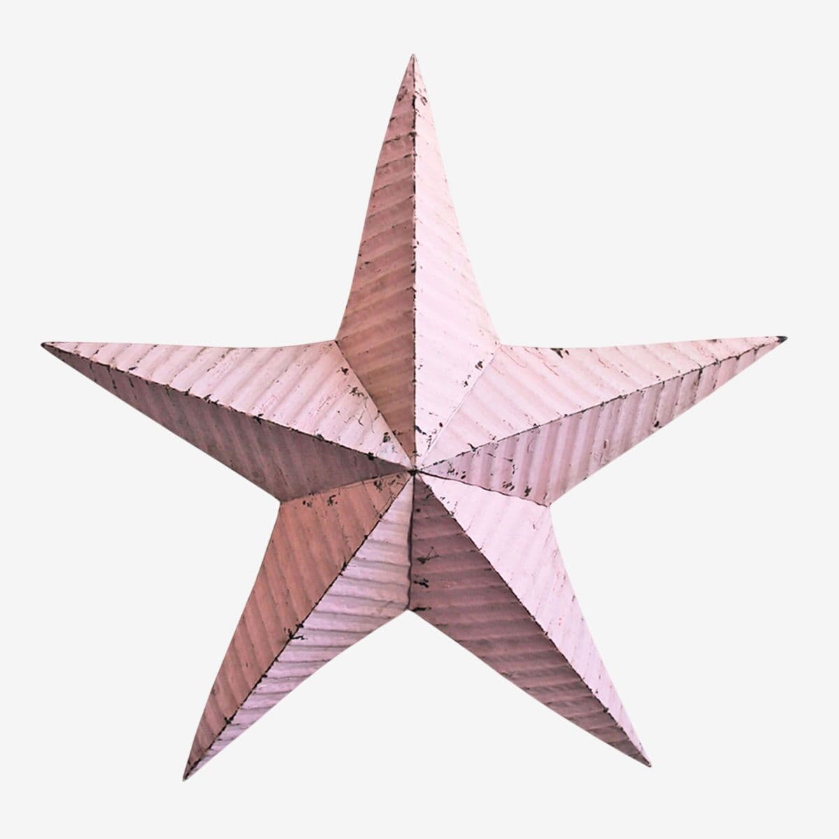 Pink Metal Barn Star Large - Image 1