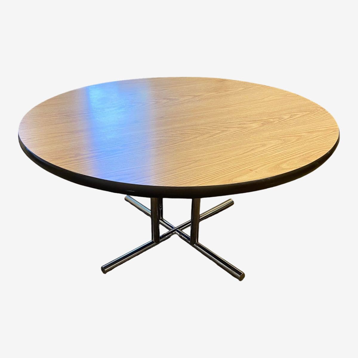 1980s Vintage Mid Century Modern Conference Table - Image 1