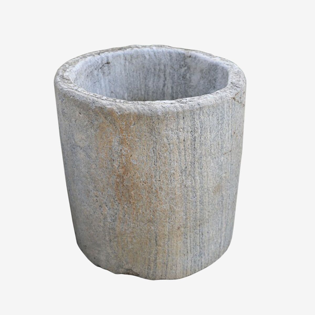 Old Chinese Granite Planter Pot - Image 1