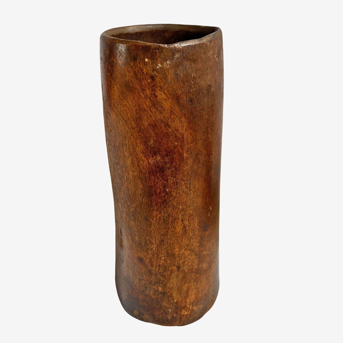 Vintage Tutsi Wood Pot - Image 1