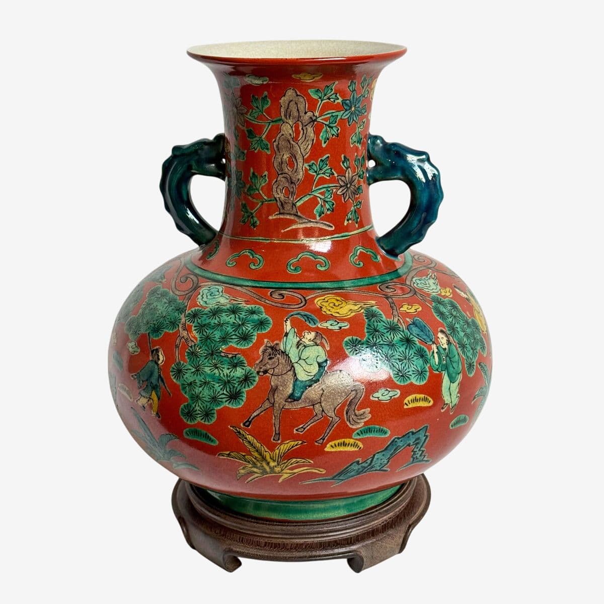 Vintage Japanese Kutani Ware Vase - Image 1
