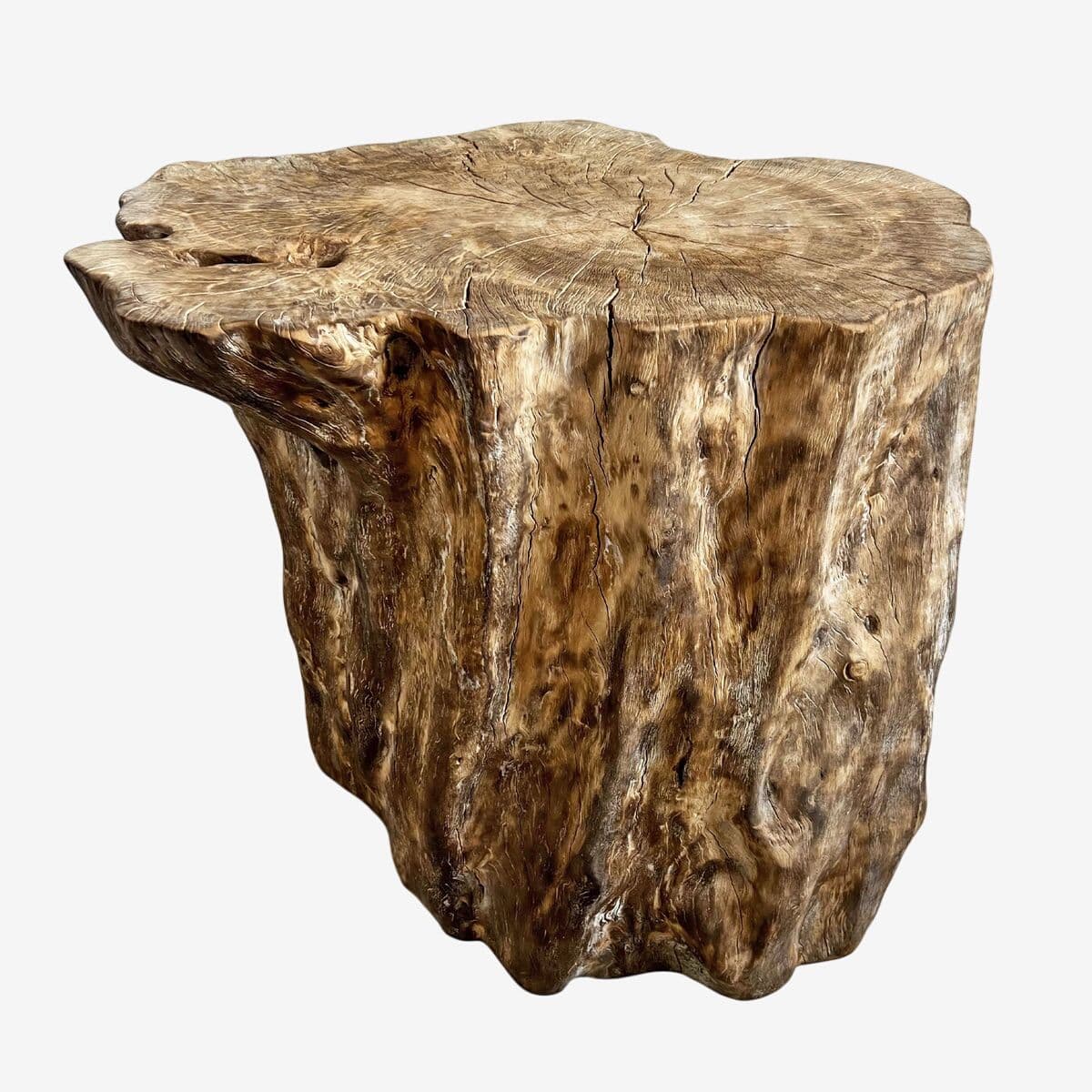 Burn Wash Lychee Stump Table - Image 1