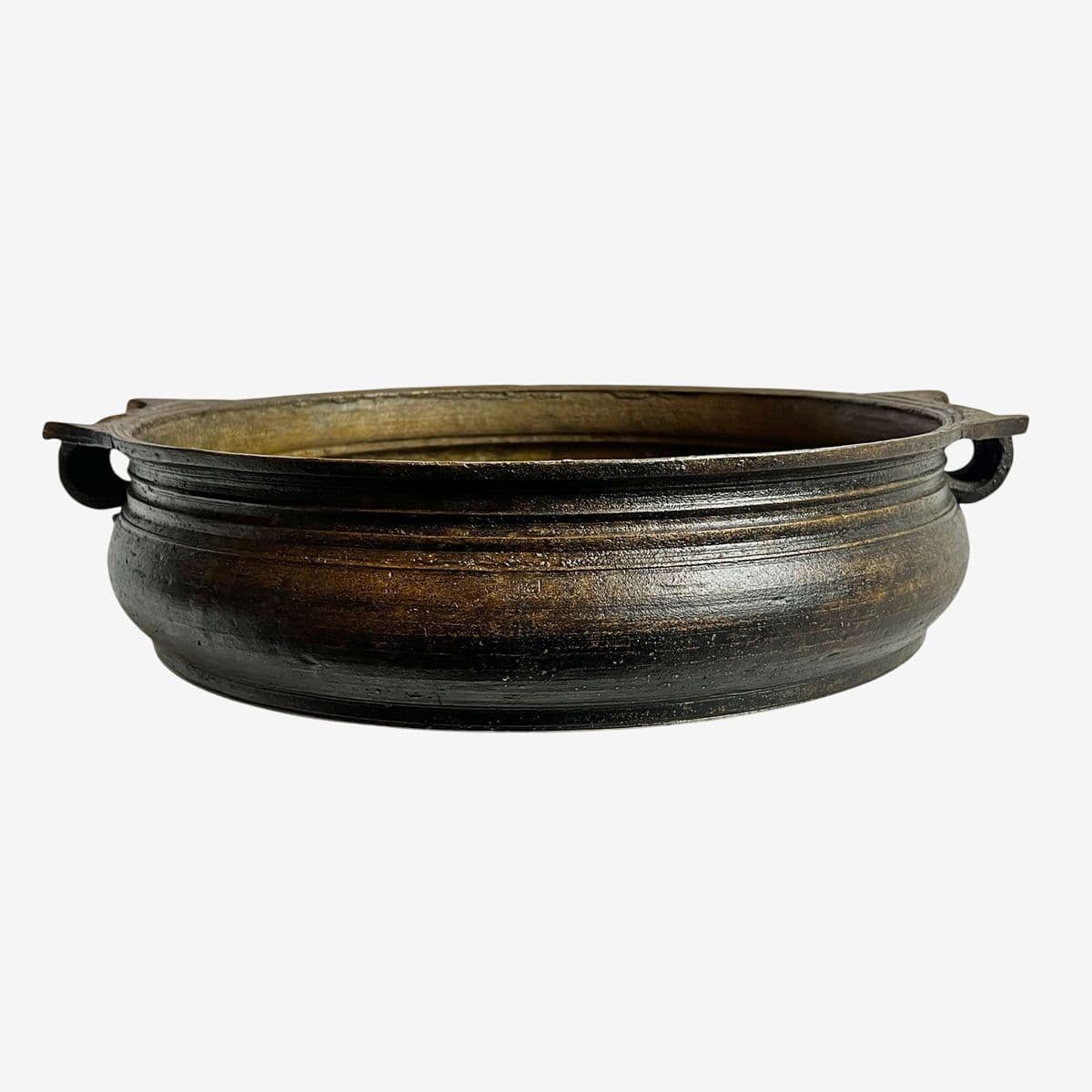 Antique Bronze Urli Bowl - Image 1