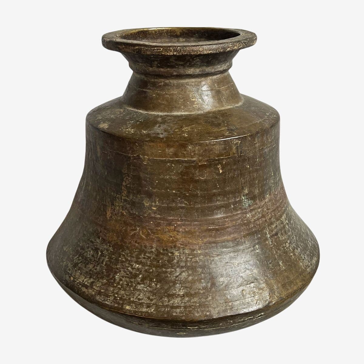 Antique Bronze Rambagh Palace Pot - Image 1