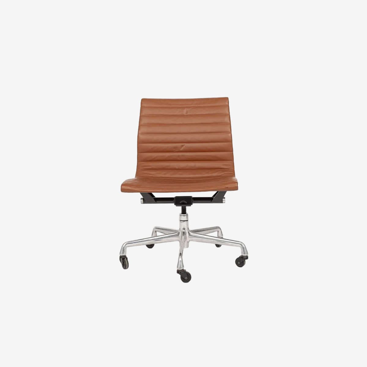 Herman Miller Eames Brown Cognac Leather Office Chair