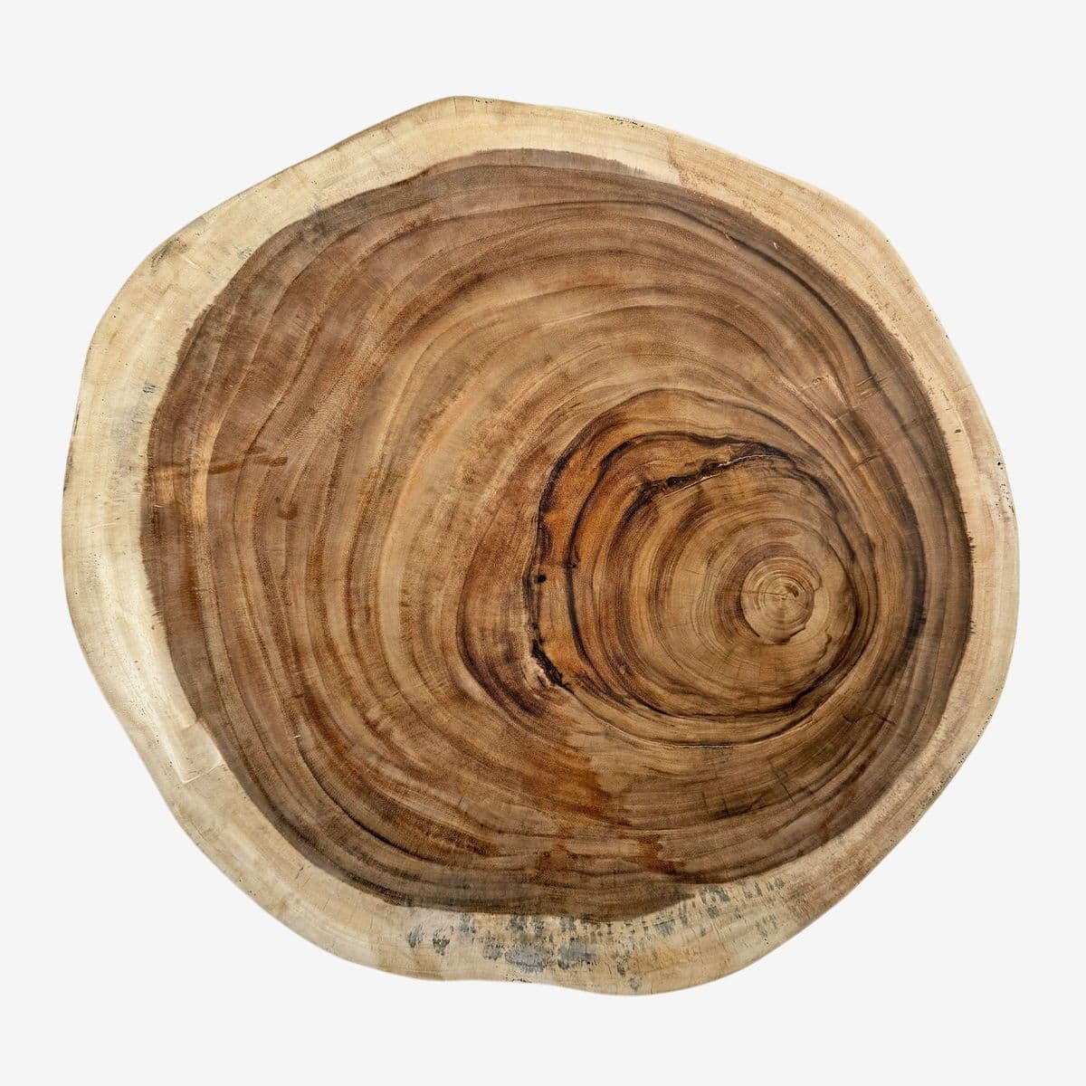 Natural Edge Round Acacia Slab - Image 1