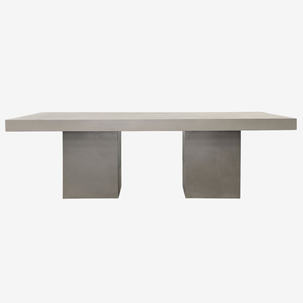 Modern Outdoor Concrete Dining Table - Image 1