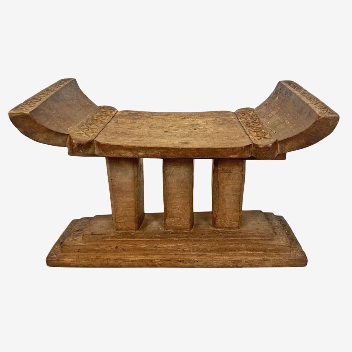 Original Vintage Asante Stool - Image 1