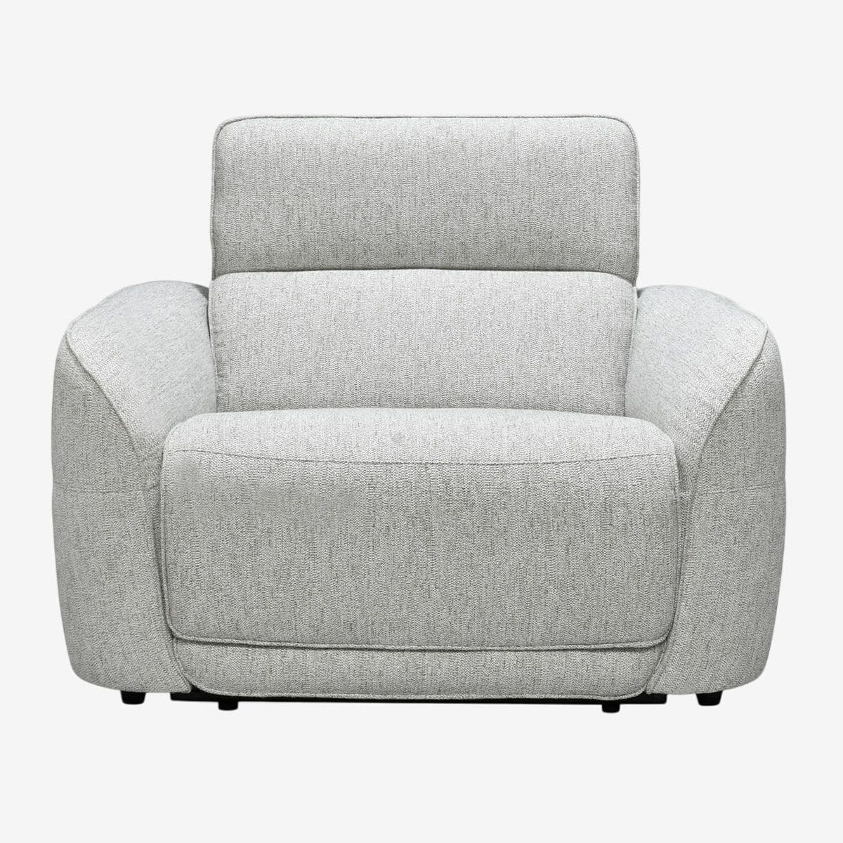 Hanna Modern Light Grey Recliner