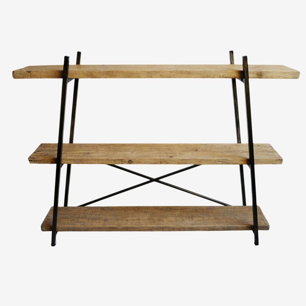 Salvaged Plank Tilt Shelf - Image 1