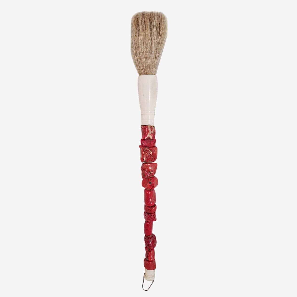Red Coral Calligraphy Brush - Image 1